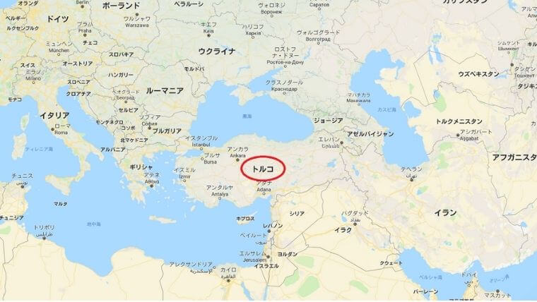 トルコ地図