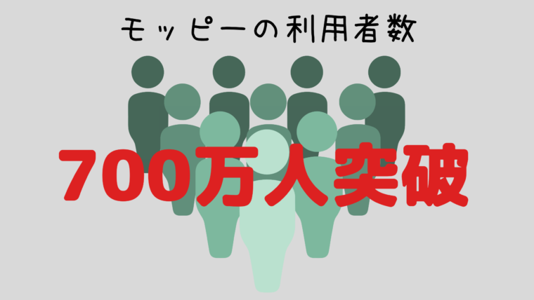 モッピーの登録者数