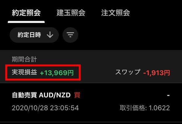 2020年10月トライオートFX