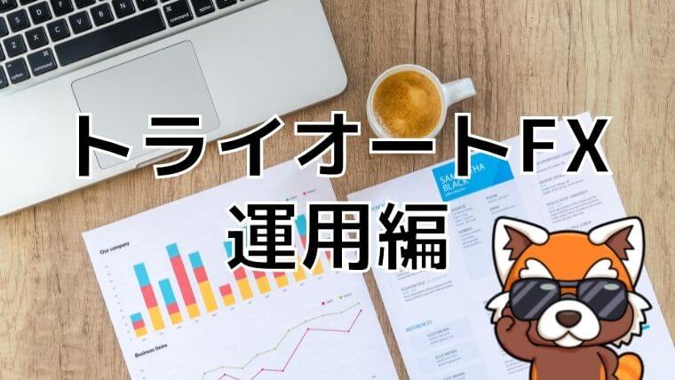 トライオートFX運用編