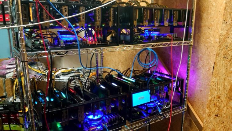 マイニング風景